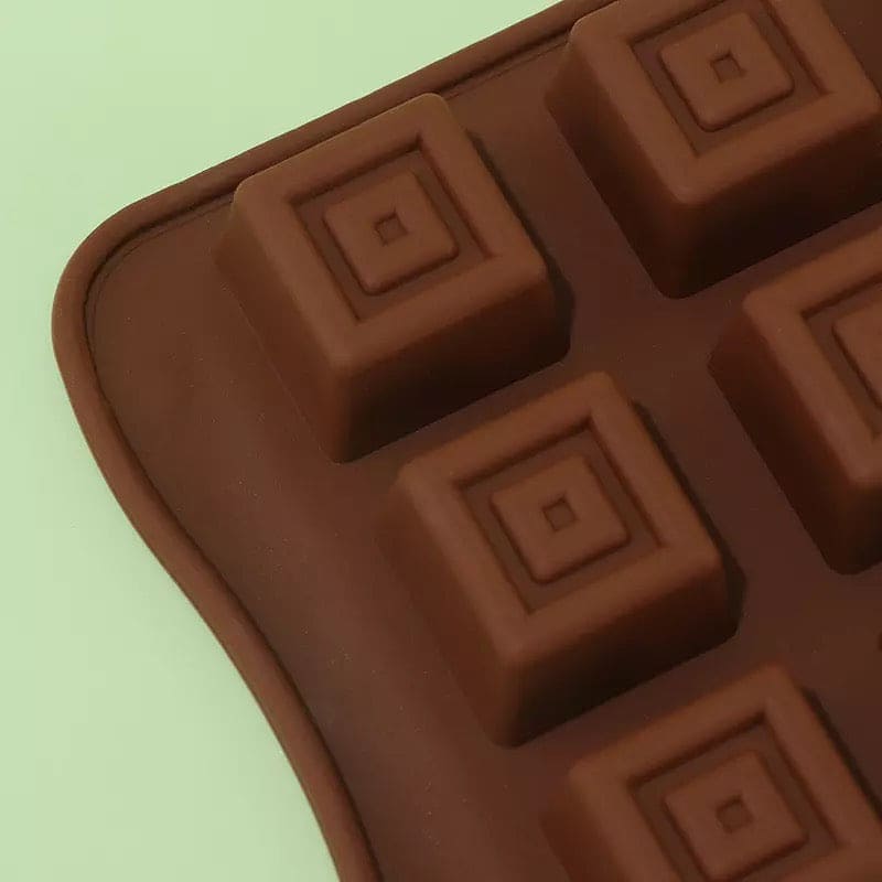 Chocolate Ice Cube Tray, Square Chocolate Molds, Kitchen Ice Cube Maker Chocolate Ice Cube Tray, Square Chocolate Molds, Kitchen Ice Cube Maker